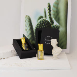 Hot bán New <span class=keywords><strong>Fancy</strong></span> 3ml 6ml 12ml Mini rỗng attar Oud dầu chai tinh dầu nước hoa chai thủy tinh với nắp vặn và hộp - Product Image 3