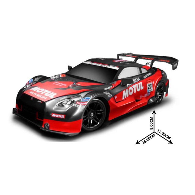 1:16 Remote Control Drift Car 2.4g 4WD Professional High-Speed Racing Model for Boys Includes Charger-Perfect Gift