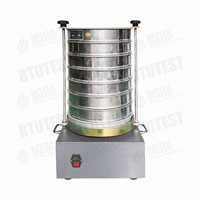 Machine de tamisage de laboratoire électrique pour l'analyse de la granulométrie, avec minuterie réglable, pour les tests des sols et des agrégats