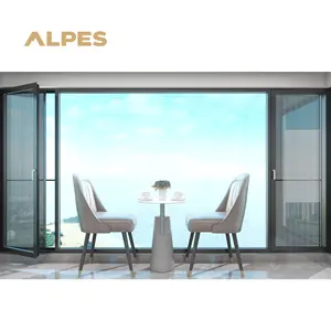 ALPES Impact Windows NOA Certified Florida Miami Dade Aluminum Casement Windows Hurricane Proof Impact Windows