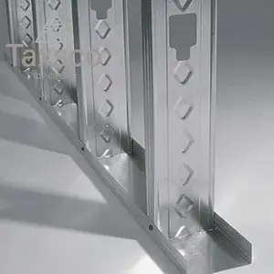 Hafif çelik omurga dekoratif Metal çiviler süspansiyon sistemi tavan çerçevesi alçıpan çelik saplama alçıpan Metal saplama ve parça