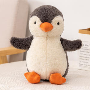 Vente en gros de poupée en peluche super douce <span class=keywords><strong>pingouin</strong></span> ourson personnalisable ODM petit animal marin jouet couette avec techniques de broderie - Product Image 6