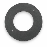 Plaque annulaire plate en carbure de silicium (90 % SiC) – Joint circulaire pour meubles de four, haute température, structure réfractaire, soudage, découpe