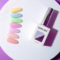 SAGALAGA 15ml 210 Couleurs Vernis Gel Soak Off UV LED Haute Brillance Longue Durée Non Toxique Sans Cruauté Animale Gel 3 Étapes