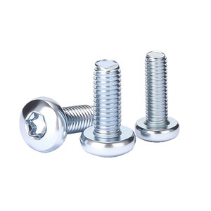 Tornillos de cabeza plana M3 M4 M5, tornillos de cabeza Torx, tornillos métricos de grado 8.8, tornillos de máquina de hierro zincado para equipos de comunicación - Product Image 4