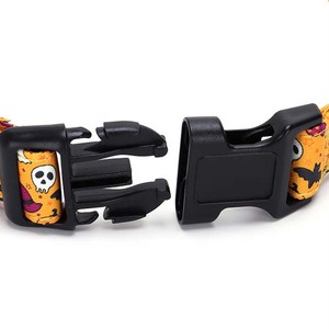 Collar de perro temático de Halloween para perros pequeños y medianos Collar de cuello ajustable para mascotas al por mayor - Product Image 3