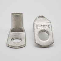 Cosses de câble électriques automobiles homologuées UL SC90D à sertir, pour fils M6 M8 M10, en cuivre étamé