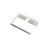 Accessoire pour étagères Oem Odm 5*3Cm Crochet en plastique PVC Porte-étiquette à clipser pour étagère gondole