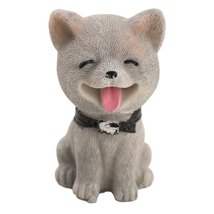 Figuras de Perros de Resina, Miniaturas de Animales para Escritorio, Adornos Decorativos, Modelo de Juguete Coleccionable - Product Image 5