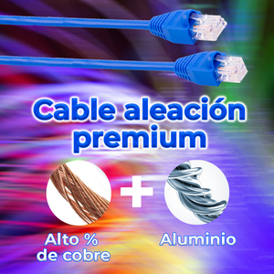 สายเคเบิลอีเธอร์เน็ต ELE-GATE UTP Cat6 ยาว 305 เมตร สีฟ้า สายดาต้าเครือข่าย - Product Image 2