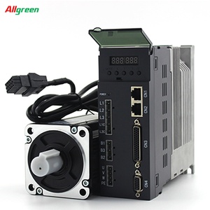 80M03230B 4N.m 1Kw ชุดไดร์เวอร์มอเตอร์เซอร์โวเฟสเดียว 220V AC สำหรับเครื่องกัดซีเอ็นซี - Product Image 3