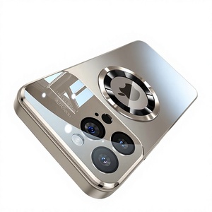 Coque de téléphone magnétique mate pour <span class=keywords><strong>iPhone</strong></span> 18 <span class=keywords><strong>Pro</strong></span> Max 16 14, protection d'objectif en PC avec motif animal - Product Image 1
