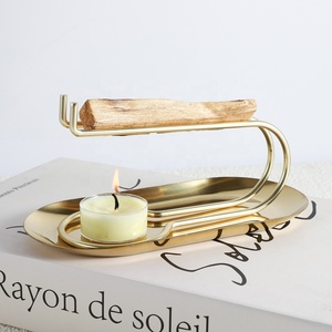 CHENLANG Supporto Creativo Ecologico e Durevole in Acciaio Inossidabile per Palo Santo, Supporto per Bruciare Salvia, Candele Aromatiche e Incenso - Product Image 3