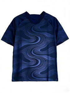 Uniforme de Fútbol Original para Hombre, Transpirable, de Secado Rápido, Manga Corta, Personalizable, OEM, <span class=keywords><strong>Camiseta</strong></span> de Fútbol - Product Image 1