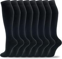 Chaussettes de sport montantes à compression avec logo personnalisé pour hommes et femmes Design adapté aux voyages