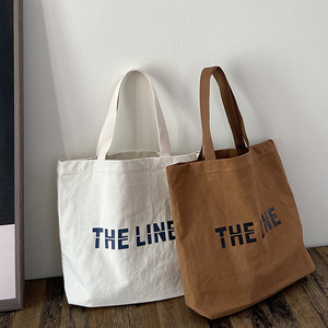 Hot selling printed <b>medium</b>-sized tote bag, women's customized logo, women's shopping bag - Product Image 1