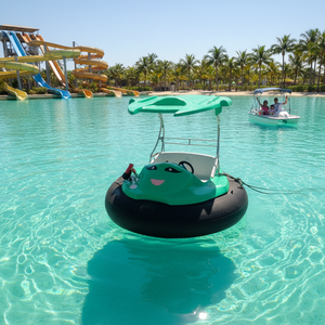 Prix usine électrique motorisé <span class=keywords><strong>gonflable</strong></span> enfants pare-chocs bateau forme animale jouets d'eau en fibre de verre Durable à vendre - Product Image 3