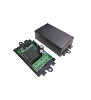 Télécommande sans fil 1CH 433MHz avec 2 boutons DC12V 1 canal relais RF commutateur émetteur récepteur Code fixe