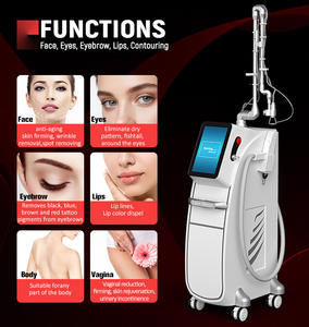 Nouveau produit : Appareil de beauté 2-en-1 laser CO2 fractionné + machine de soin cutané 10600nm sur pied pour le traitement des taches de rousseur - Product Image 2