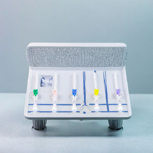 Kanula IV Berkualitas Tinggi Steril Medis EOS Disinfektan Bex 18G 20G 22G <span class=keywords><strong>24G</strong></span> dengan Sayap dan Port - Product Image 3