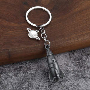Khuyến Mãi Bán Buôn Thiết Kế Mới Hình Dạng Tên Lửa Kim Loại <span class=keywords><strong>Keychain</strong></span> 3D Mô Hình Máy Bay <span class=keywords><strong>Keychain</strong></span>-Tùy Chỉnh Hàng Không Keyring - Product Image 3