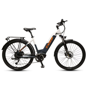 Bicicleta Eléctrica de Montaña TXED de Alta Calidad con Suspensión Completa, Motor Trasero de 250W y 36V, Ruedas de 27.5 Pulgadas - Product Image 2