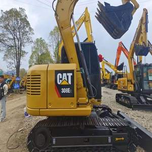 Excavatrice sur chenilles hydraulique Caterpillar 308E2 d'occasion, modèle 2022 du Japon, avec pompe moteur, poids opérationnel de 7160 kg, à vendre - Product Image 2