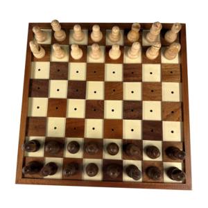 Cổ Điển Mù Phiên Bản Cờ Vua Bằng Gỗ Đặt Handmade Bàn Cờ Rắn Gỗ Cứng Chính Xác Nghề Thủ Công Bàn Cờ Bộ Trò Chơi - Product Image 3