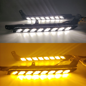 ไฟเดย์ไลท์ LED DRL สำหรับรถยนต์ โตโยต้า ไฮลักซ์ รีโว่ ร็อคโค่ ปี 2020 2021 2022 2023 2024 พร้อมไฟเลี้ยวสีเหลือง - Product Image 3