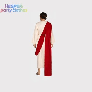 Costume de Prêtre Jésus-Christ pour Adulte HESPER, Robe Romaine Grecque Vintage pour Halloween, Tenue de Fête, Short en Polyester, Style Médiéval Renaissance - Product Image 3
