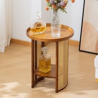 Table basse avec rangement, style minimaliste moderne, table d'appoint pour salon, table à thé pour petit appartement
