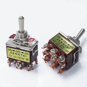 Ağır 12mm Flick geçiş anahtarı 4Pins 6Pins 2/3 Terminal anahtarları ile kolay açma işlemi - Product Image 3