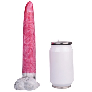 FAAK Super Long Animal Dog Penis <b>Dildo</b> Realistic Soft <b>Dildo</b> With Suction Cup Anal Sex Toys for Men Women Masturbator Phallus - Product Image 1