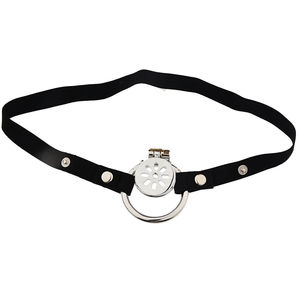 Ceinture de chasteté Ceintures Sissy masculines Dispositif de chasteté Anti-Off <span class=keywords><strong>Cage</strong></span> de sangle de chasteté auxiliaire pour hommes - Product Image 6
