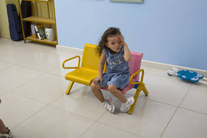 Chaise d'attente pour enfants, 3 places, station d'accueil, banc d'attente, siège, chaise, salle d'attente d'aéroport, hôpital, zone d'attente, lien, maternelle - Product Image 2