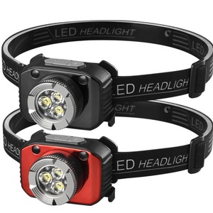 Lampe frontale LED Xinster 1300 lumens avec détecteur de mouvement rechargeable pour la course à pied, le camping et la randonnée - Product Image 1