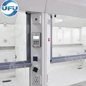 UFU поставляет высококачественный полностью стальной вытяжной капюшон с предохранительным шкафом для химической лаборатории