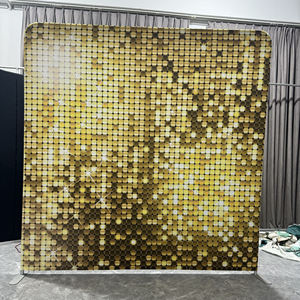 Customized 8*8ft Aluminum Alloy <b>Backdrop</b> <b>Stand</b> with Customized Color & Logo for Wedding Party Events-Techpro Brand (US Origin) - Product Image 3