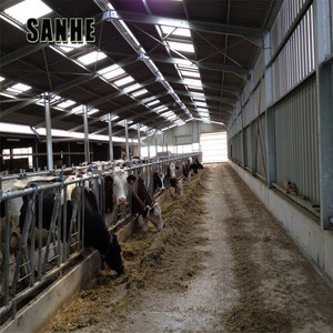 Steel Structure Design Livestock Shelter Cow Farm Pig Shed <strong>Horse</strong> <strong>Stable</strong> Goat House - Product Image 5