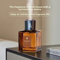 Diffuseur d'aromathérapie sans flamme pour voiture 500 ml, parfum en verre à évaporation naturelle pour voiture et maison