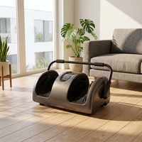 Masseur électrique pour mollets et pieds Zhengqi avec vibration, chaleur et télécommande
