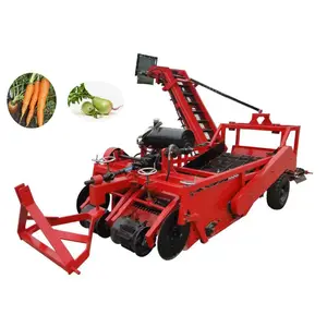 Mesin pemetik bawang kentang penggunaan sendiri, mesin traktor penggali wortel berkendara sendiri