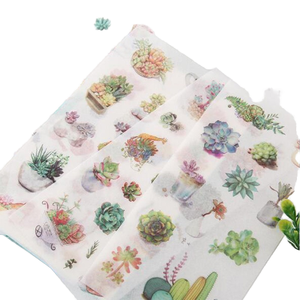 Waterproof Acrylic Reusable Custom Shape Aesthetic <strong>Stickers</strong> Pack Cute <strong>Preppy</strong> Decorative <strong>Stickers</strong> for Girls Women Kids - Product Image 2