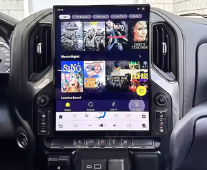 UPSZTEC 15.6 pouces Vertical 2K écran Android 8 cœurs Auto Radio GPS lecteur multimédia pour <span class=keywords><strong>Chevrolet</strong></span> Silverado pour GMC Sierra - Product Image 3