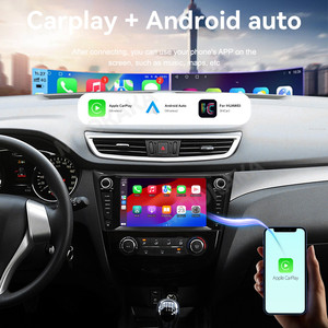 Mookaka 9.0 inch không dây Carplay Android 14 cho Nissan X-Trail 2014-2018 GPS đài phát thanh xe hơi đa phương tiện Máy nghe nhạc không dây Carplay 4G - Product Image 3