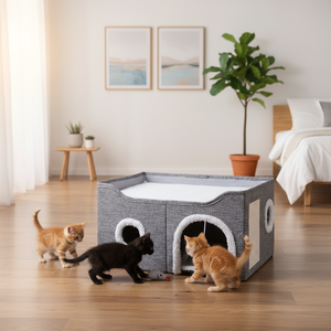 Luxury Modern Eco-friendly Portable Pop-up Rectangular Waterproof <strong>Dog</strong> and Cat Resting <strong>Bed</strong> - Product Image 3