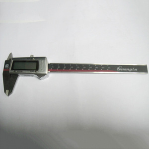 Calibradores electrónicos de aleación de aluminio Guilin Guanglu, con ajuste a cero, carcasa metálica, longitud 0~150/200/300 mm, calibradores digitales. - Product Image 1