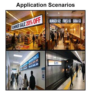 Écran tactile LCD HBYLCD 28 <span class=keywords><strong>80</strong></span> 86 pouces Android WiFi ultra-large pour affichage publicitaire en magasin de détail - Product Image 6