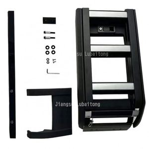 Piezas de automóvil <span class=keywords><strong>precio</strong></span> al por mayor aluminio telescópico negro plata Escalera lateral escalera trasera para <span class=keywords><strong>2020</strong></span> + <span class=keywords><strong>Land</strong></span> <span class=keywords><strong>Rover</strong></span> <span class=keywords><strong>Defender</strong></span> 90 110 - Product Image 3