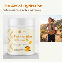 Poudre d'hydratation électrolytique en vrac Tiora, complexe minéral équilibré pour une réapprovisionnement quotidien stable et une activité sportive